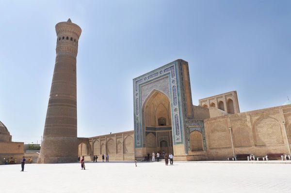 ウズベキスタン・Tashkent「中央アジア旅(ウズベキスタン)」の写真：ウズベキスタンのブハラ。
砂漠の中にある...