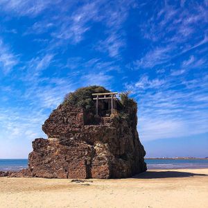 田中屋の出雲そばを食べてから稲佐の浜へ
