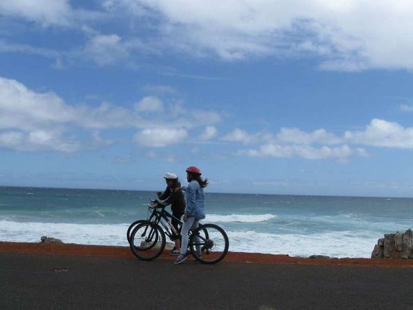 南アフリカ・ケープタウン「2013年 南アフリカ共和国　ケープタウンから喜望峰へ」の写真：喜望峰まで自転車で