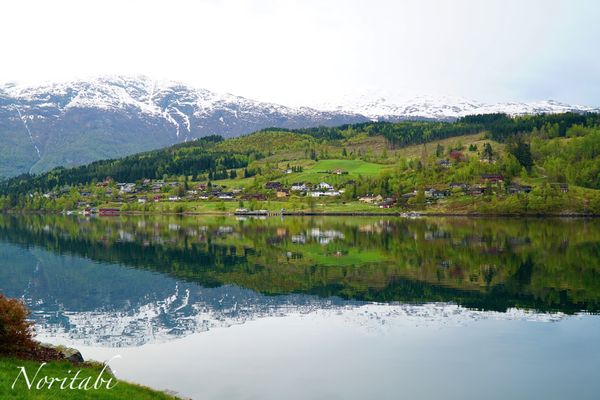 ノルウェー「北欧4ヵ国・ノルウェー」の写真：ハダンゲルフィヨルド
