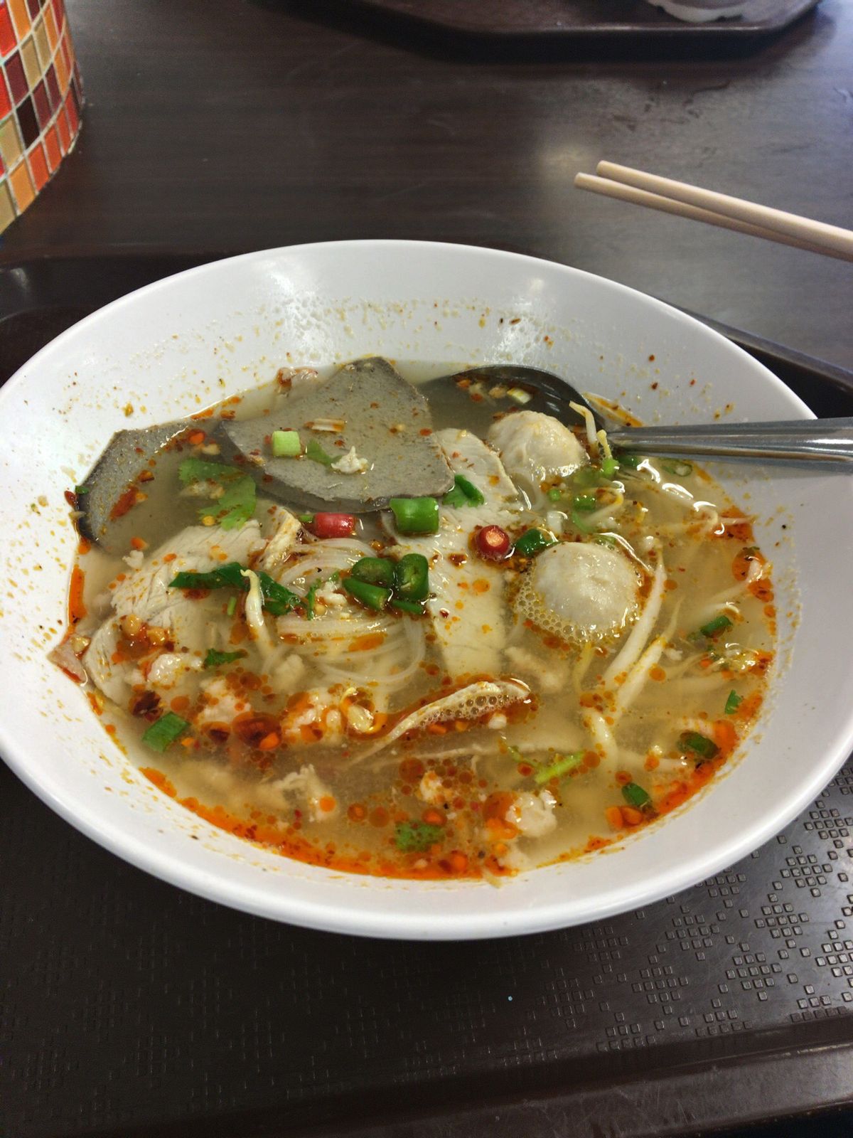 スワンナプーム空港の従業員食堂