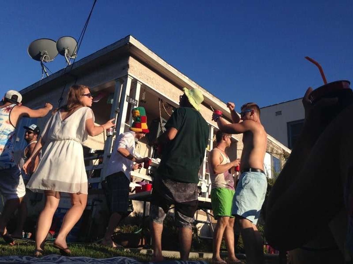 Couch Surfing のパーティー