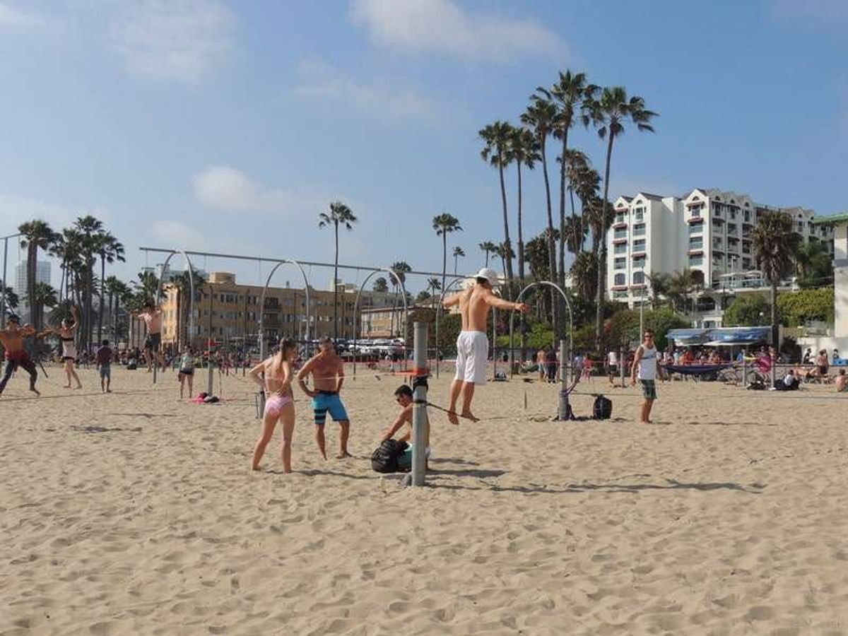 サンタモニカ州立ビーチ