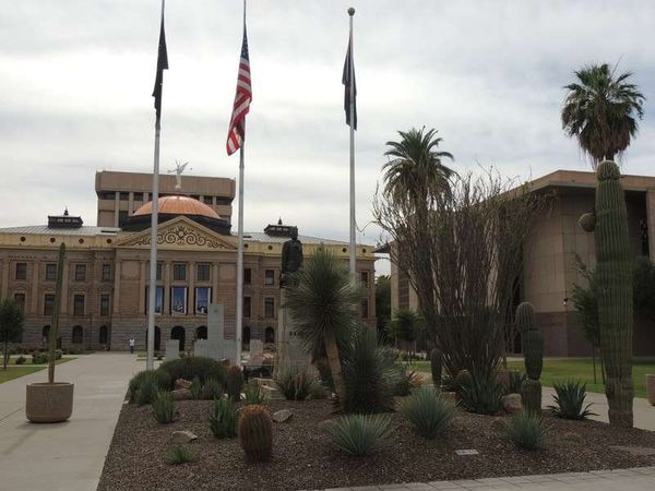 アメリカ(米国)・アリゾナ「2014年 アリゾナ州　Route66など Arizona Flagstaff」の写真：州議事堂博物館
アメリカ西南部におけるメ...
