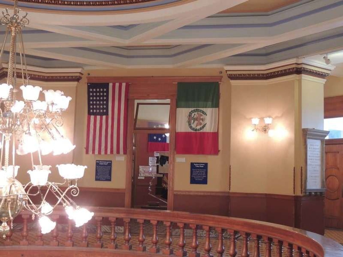 州議事堂博物館
アメリカ西南部におけるメキシコとの領土争いの歴史を勉強。