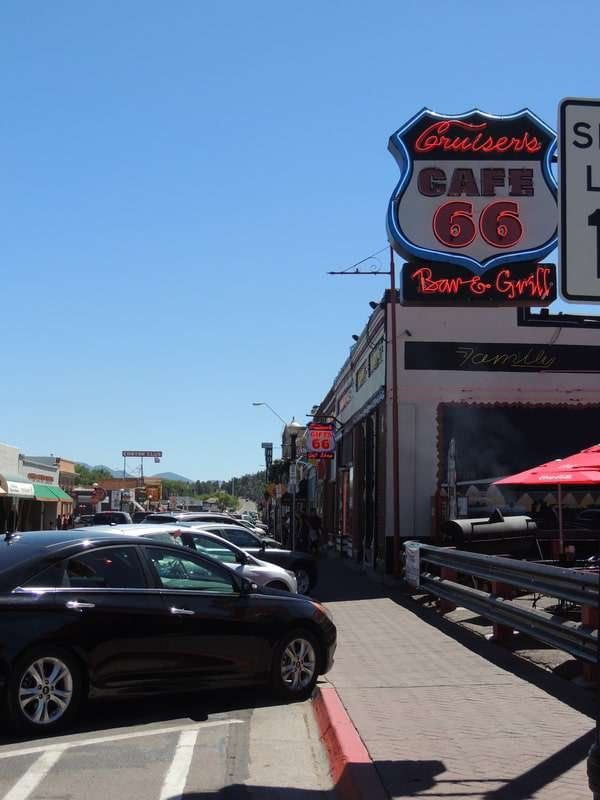 アメリカ(米国)・アリゾナ「2014年 アリゾナ州　Route66など Arizona Flagstaff」の写真：Williams Route66