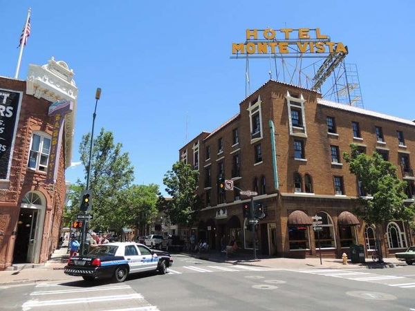 アメリカ(米国)・アリゾナ「2014年 アリゾナ州　Route66など Arizona Flagstaff」の写真：Flagstaff Old Town