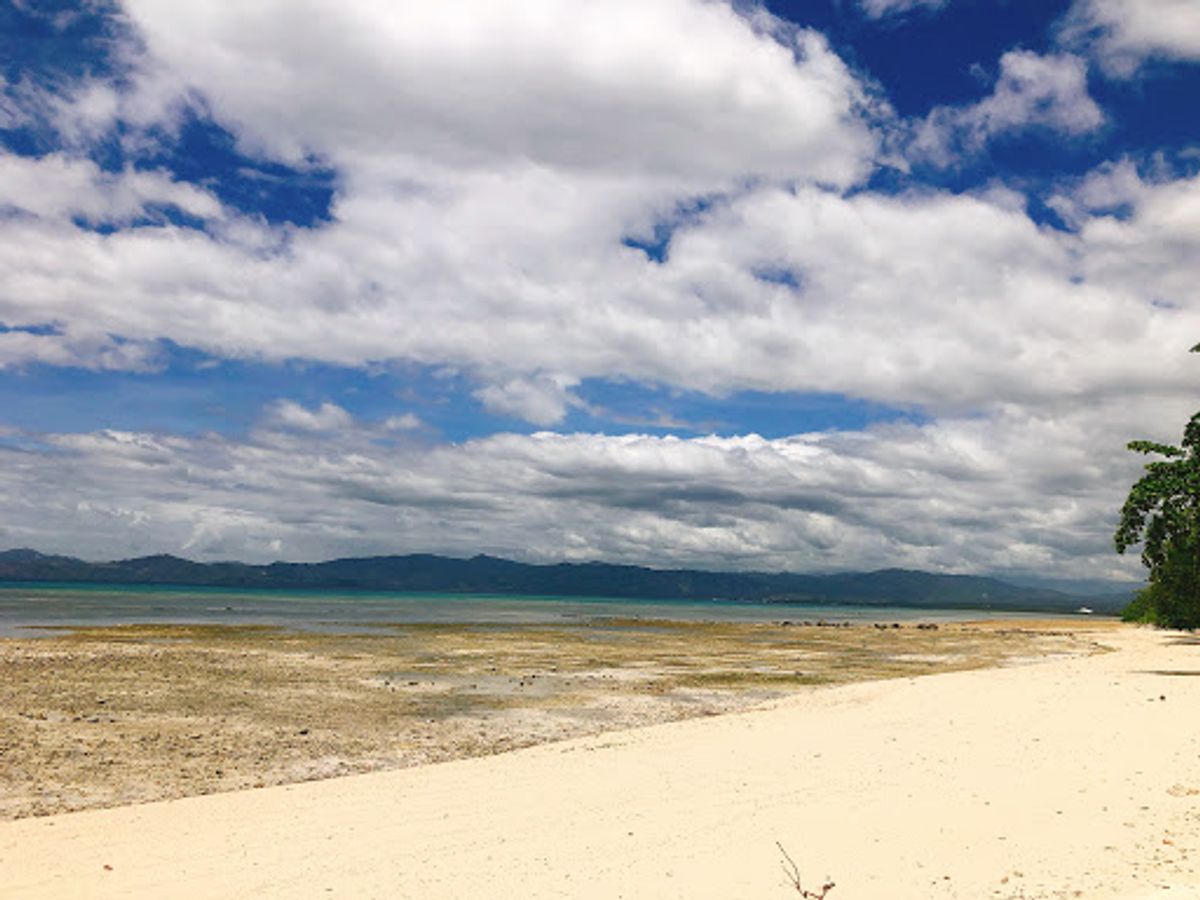 ヒッチハイクで拾ってくれたジョンさんに色々廻ってもらったんだけど、海は綺麗...