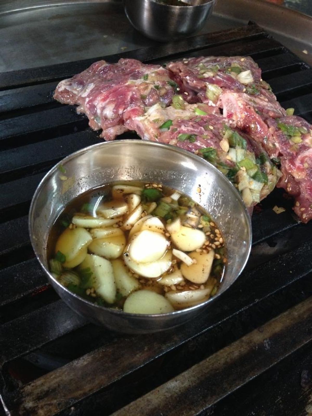 韓国のご飯は本当に美味しい！
ビールがすすむー！