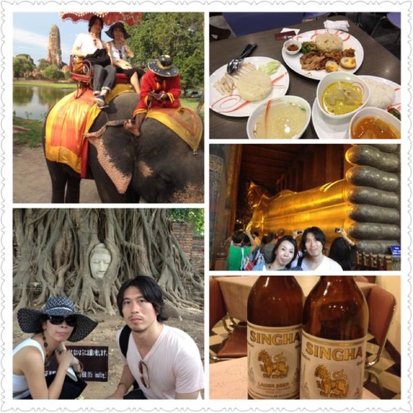 タイ・バンコク「旦那さんとの初旅行」の写真