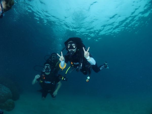 タイ・サムイ島「サムイ島」の写真：水中カメラが水没したから撮ってもらった写...