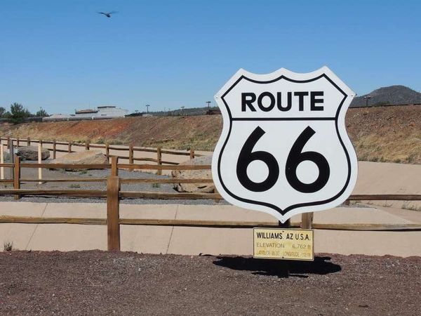 アメリカ(米国)・アリゾナ「2014年 Get Your Kicks on Route66 Flagstaff～Oklahoma City」の写真：Grand CanyonのGate Wa...