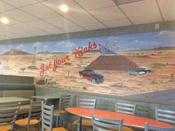 アメリカ(米国)・アリゾナ「2014年 Get Your Kicks on Route66 Flagstaff～Oklahoma City」の写真：McDonald&#39;sもRoute66