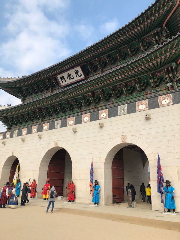 大韓民国 (韓国)・ソウル「韓国：ソウル」の写真：食べ歩き旅行！1月に行ったから激寒でした！