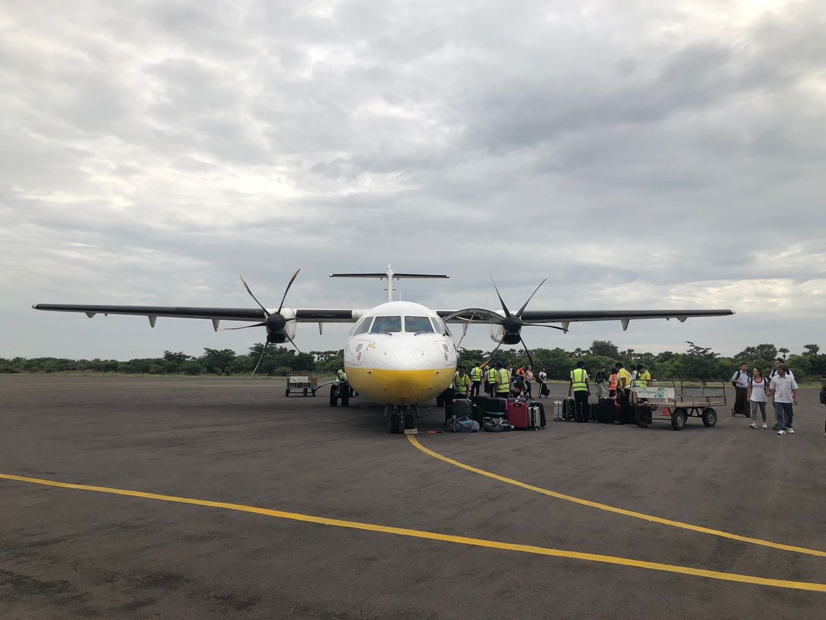 AIR KBZ

バガンの空港小さすぎて預け荷物手動で出てくる😂