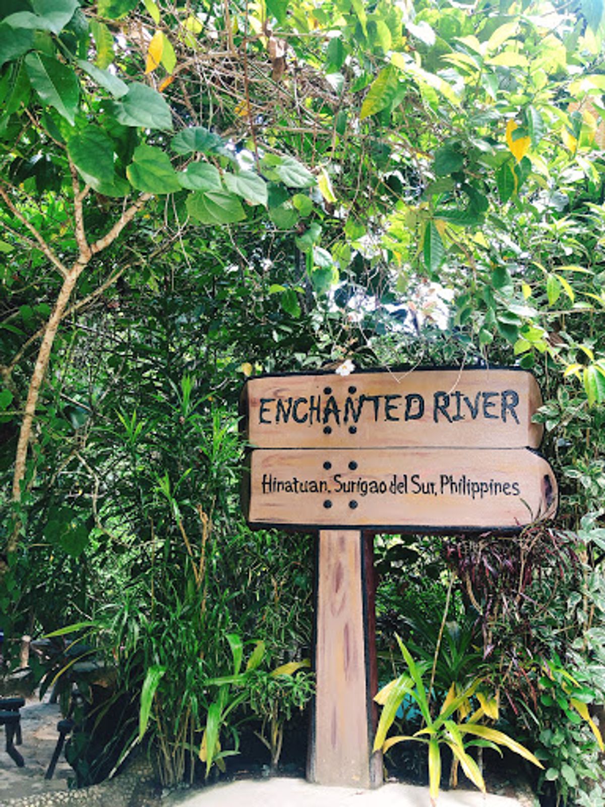 「Enchanted River」フィリピン人の友達に教えてもらって来て「...