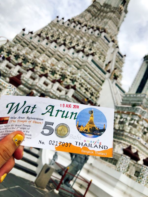 タイ・バンコク「タイ」の写真：@Wat Arun