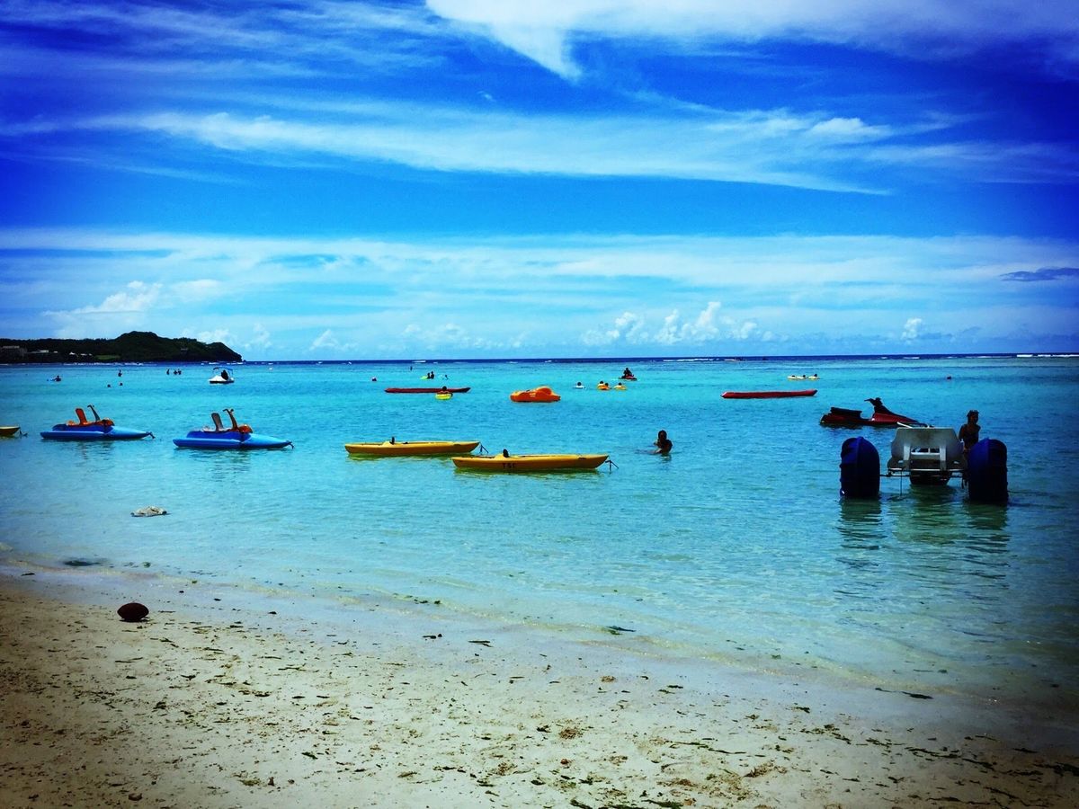 なんや言うても海本当に綺麗