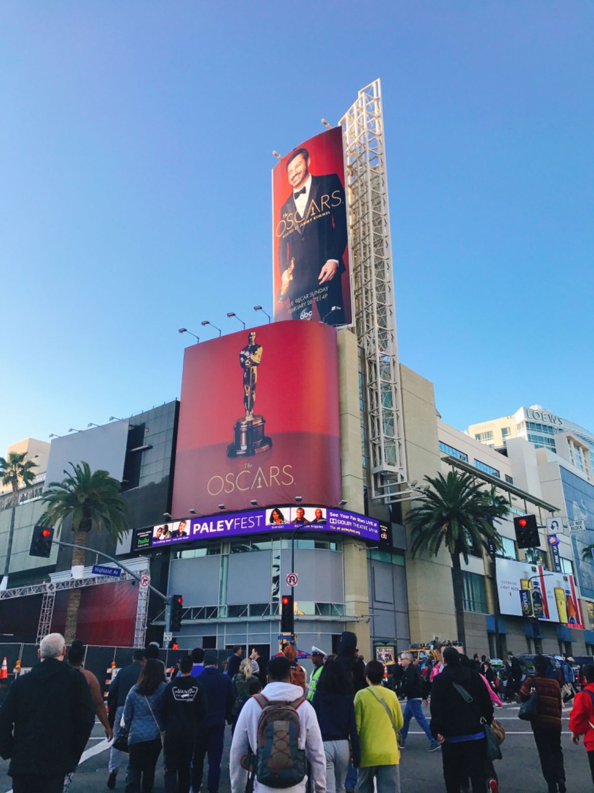 アカデミー賞の日に行けたことはまじで思い出
日テレに取材されたのにまるっと...