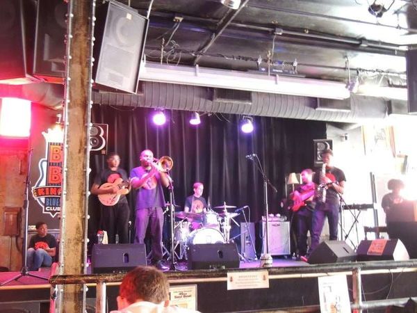 アメリカ(米国)・テネシー「2014年 テネシー州　メンフィス・ブルース　ナッシュビル・カントリー」の写真：B.B.キング・ブルース・クラブ