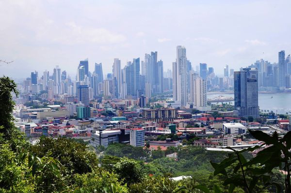 パナマ・Panama City「パナマ旅」の写真：飛行機の乗り継ぎ時間を利用して、パナマシ...