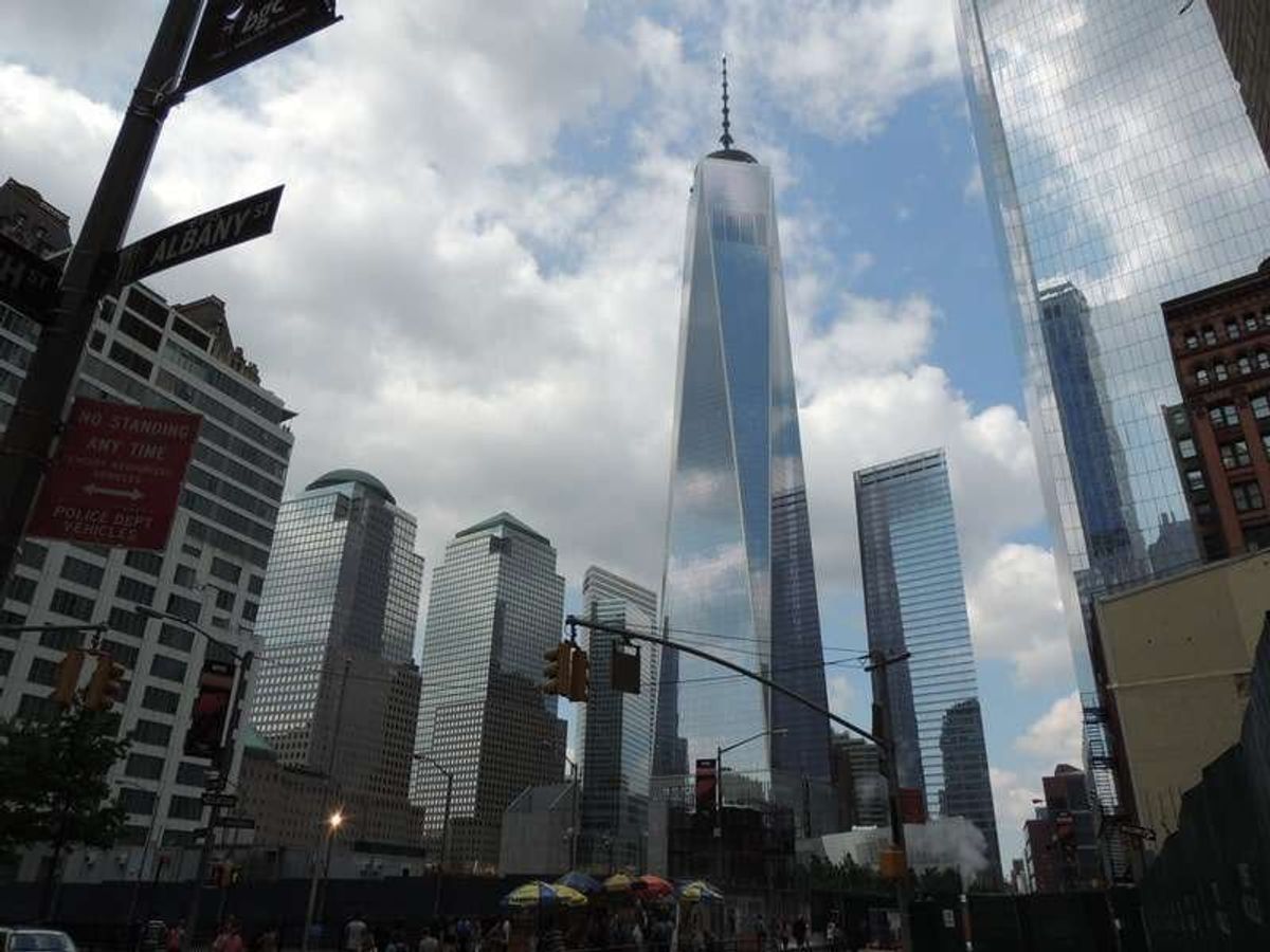 911メモリアル。
2001年9月11日、２機の旅客機が突っ込んだ（ことに...