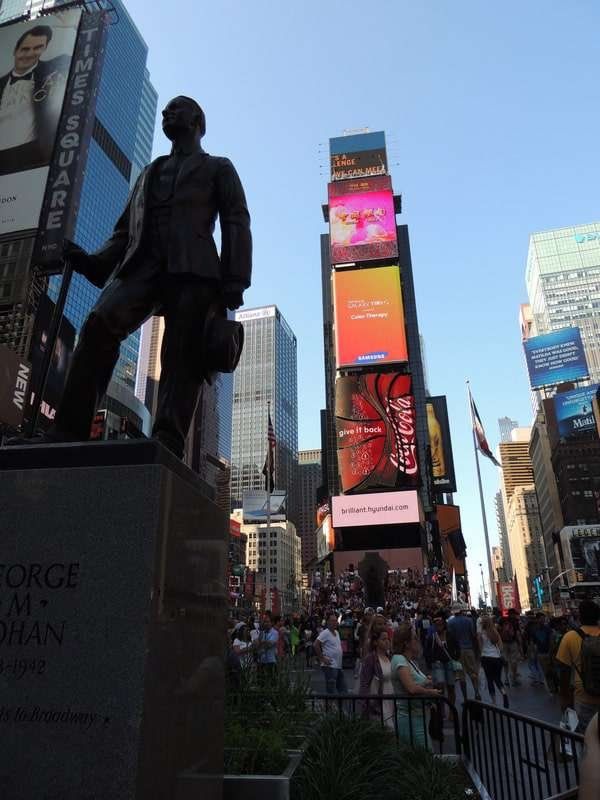 アメリカ(米国)・ニューヨーク「2014年 ニューヨーク」の写真：タイムズスクエア（Times Square）