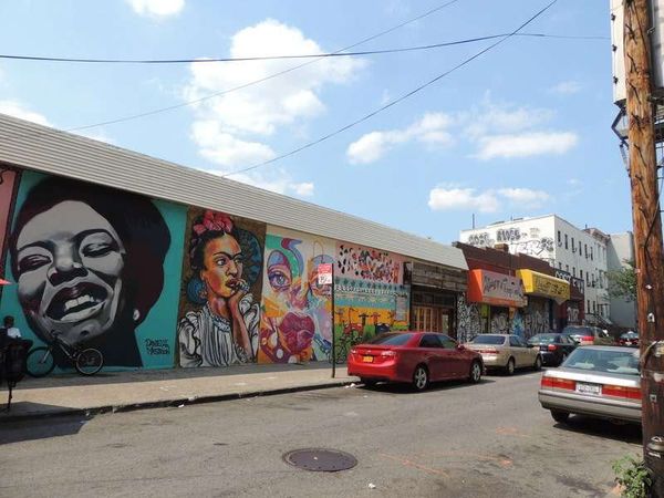 アメリカ(米国)・ニューヨーク「2014年 ニューヨーク」の写真：ブルックリン郊外