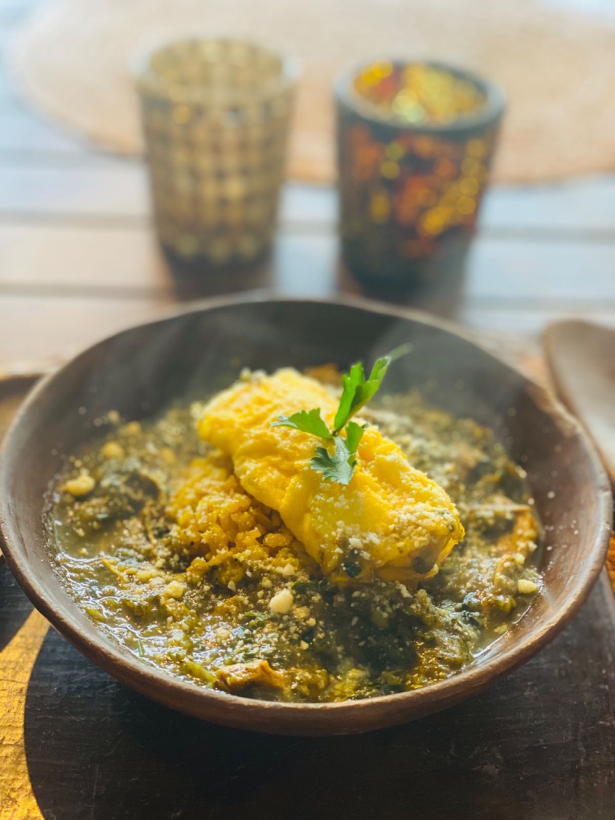 🏠に到着すると
ノリくんが早速ホウレンソウカレー作ってくれてた🍛
優男〜😍...