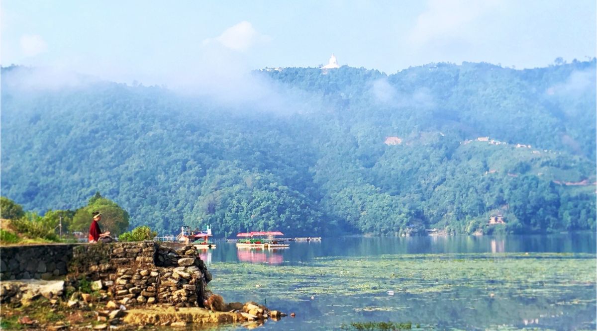 のんびりユルい空気のポカラ。めちゃくちゃ居心地がいい。