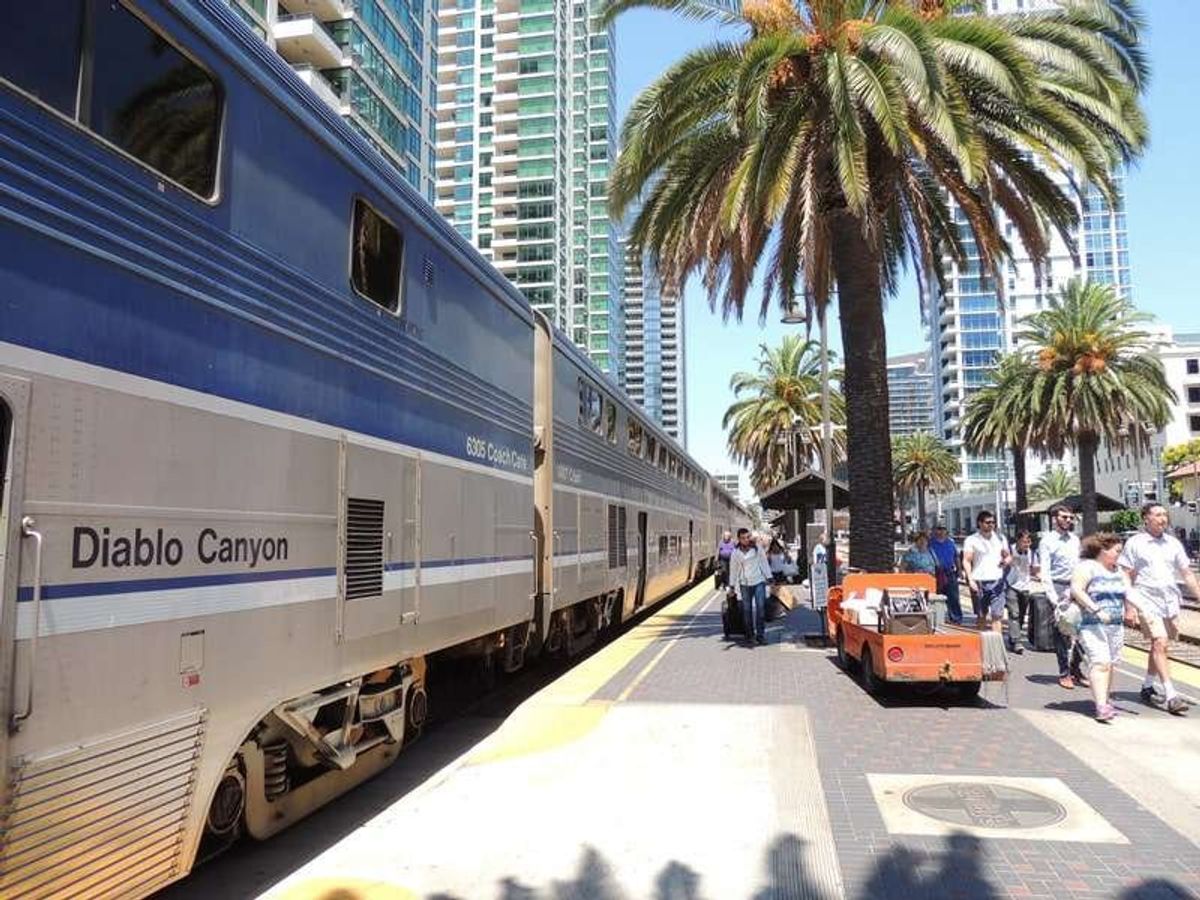 サンディエゴ着