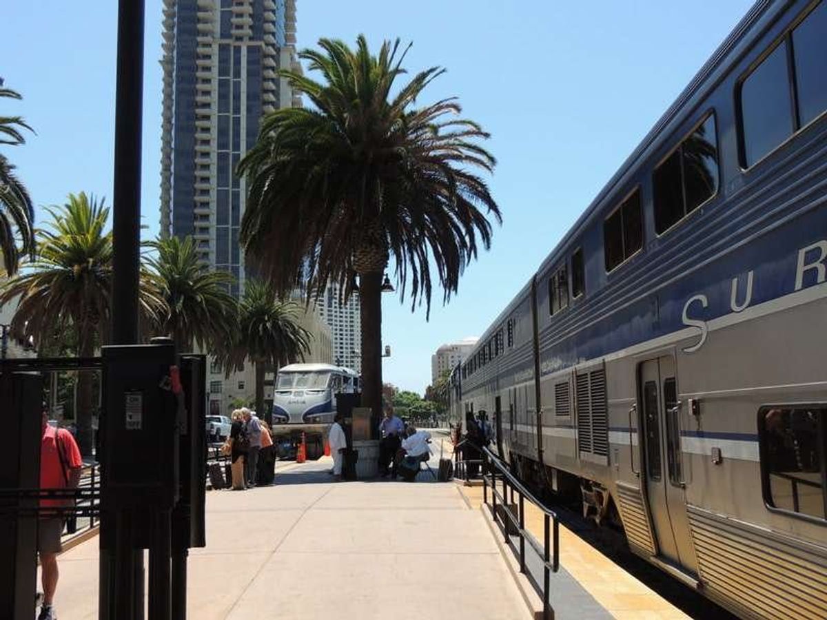 サンディエゴ着