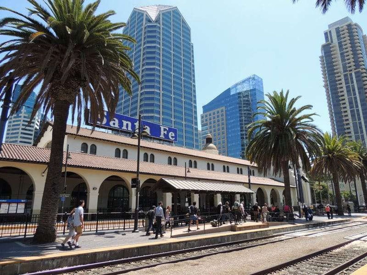 サンディエゴ着