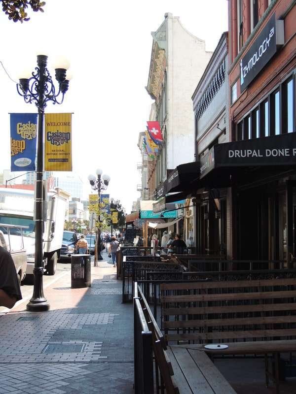 アメリカ(米国)・サンディエゴ「2014 サン・ディエゴ」の写真：夜になると華やかなガスランプクオーター