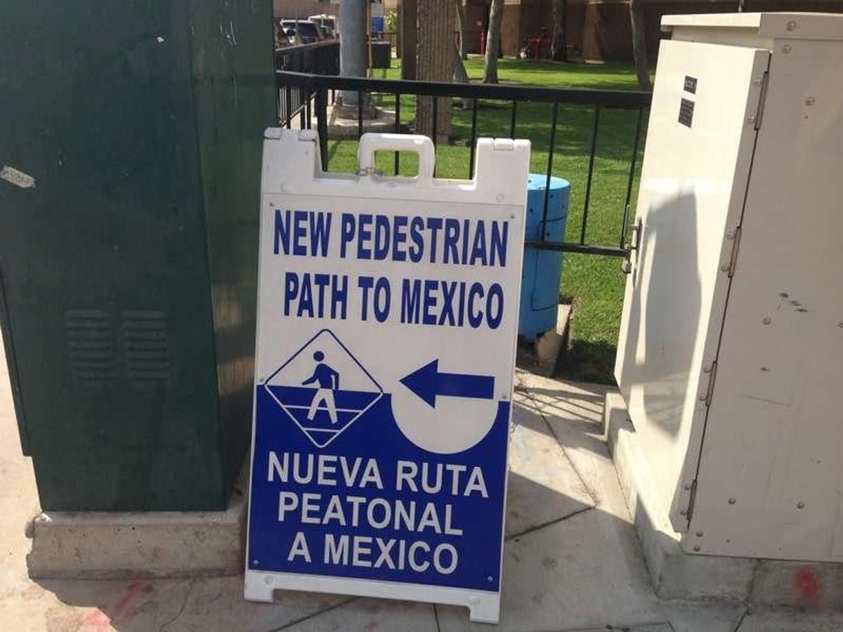 The Border of Mexico
もう雰囲気が少し外国。