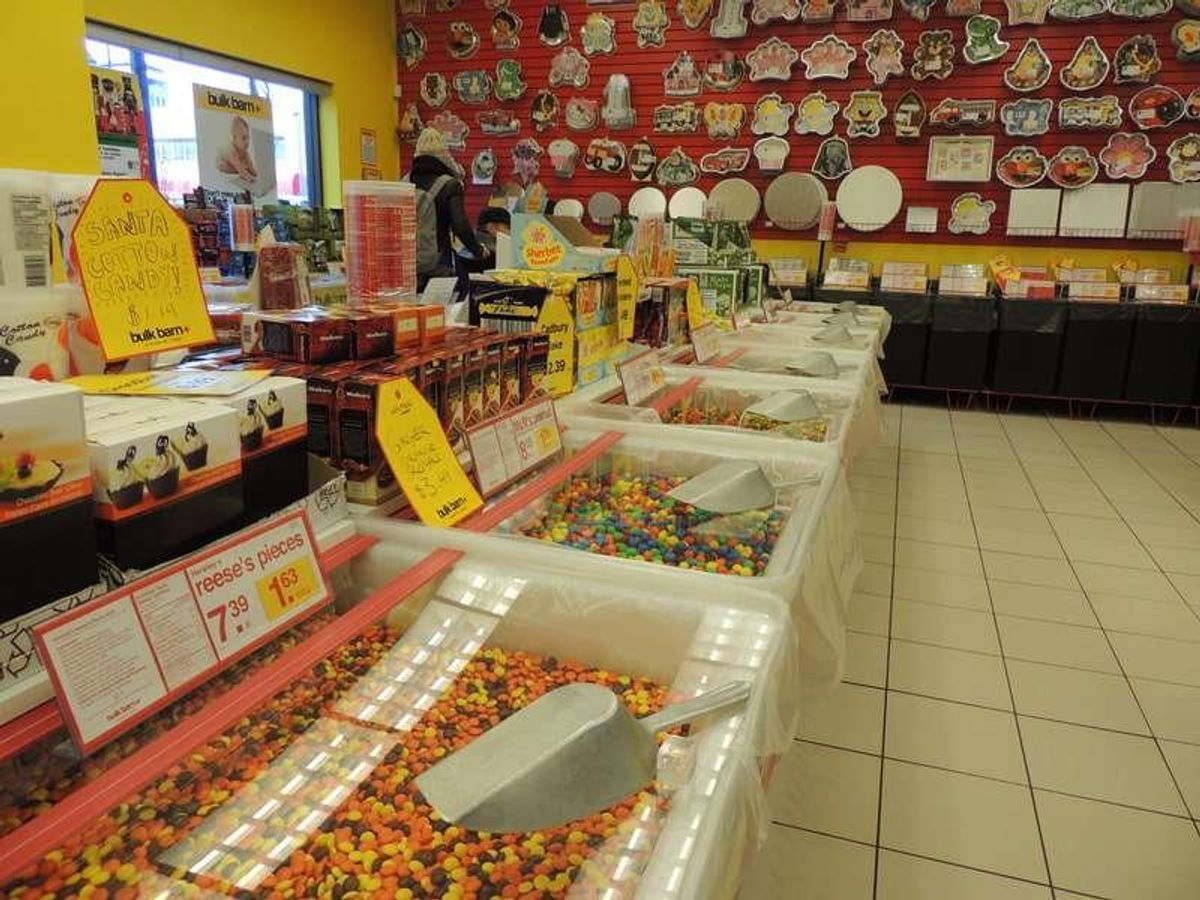 娘お気に入りの量り売りお菓子屋