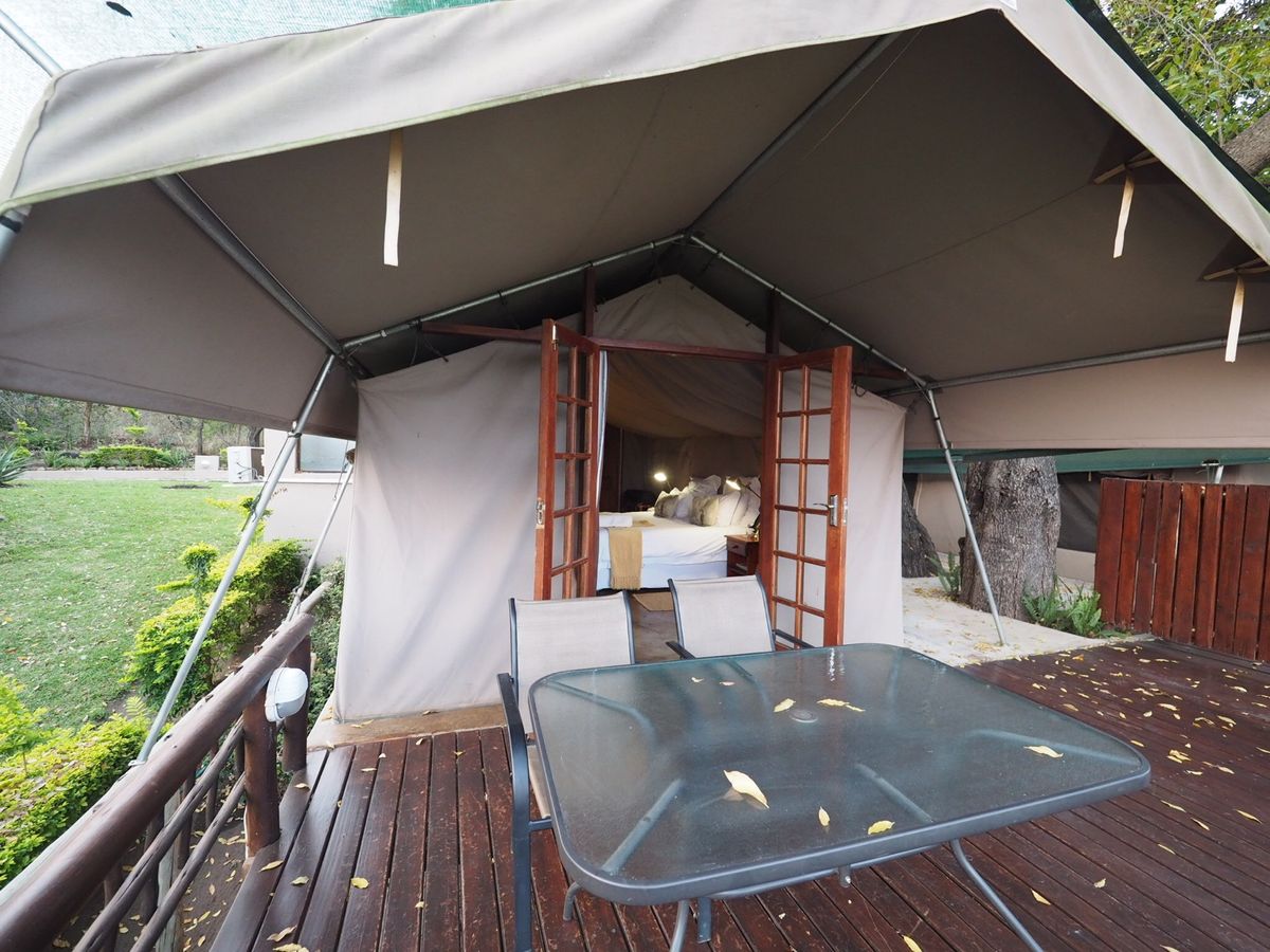 翌日のフライトにそなえクルーガー国立公園の近くの宿に1泊。

完全に予定調...