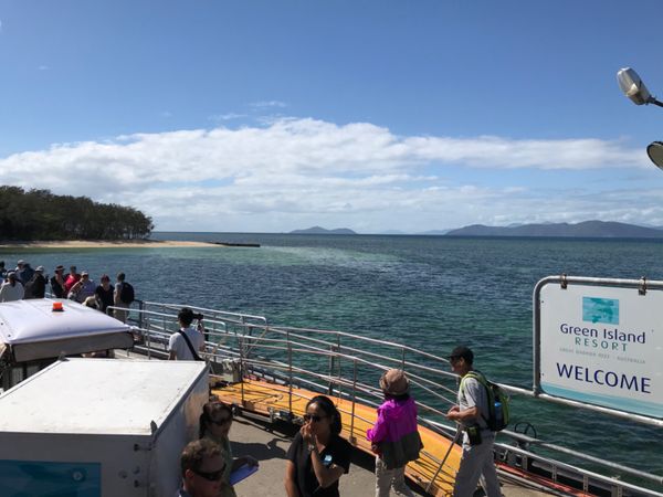 オーストラリア連邦・ケアンズ「2019年〜2020年年末年始ケアンズカウントダウンツアー‼︎」の写真：ケアンズ2日目①
・グリーン島