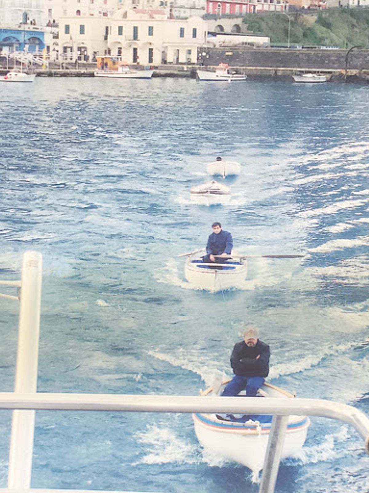 カプリ島青の洞窟
冬でも運良く入れました。