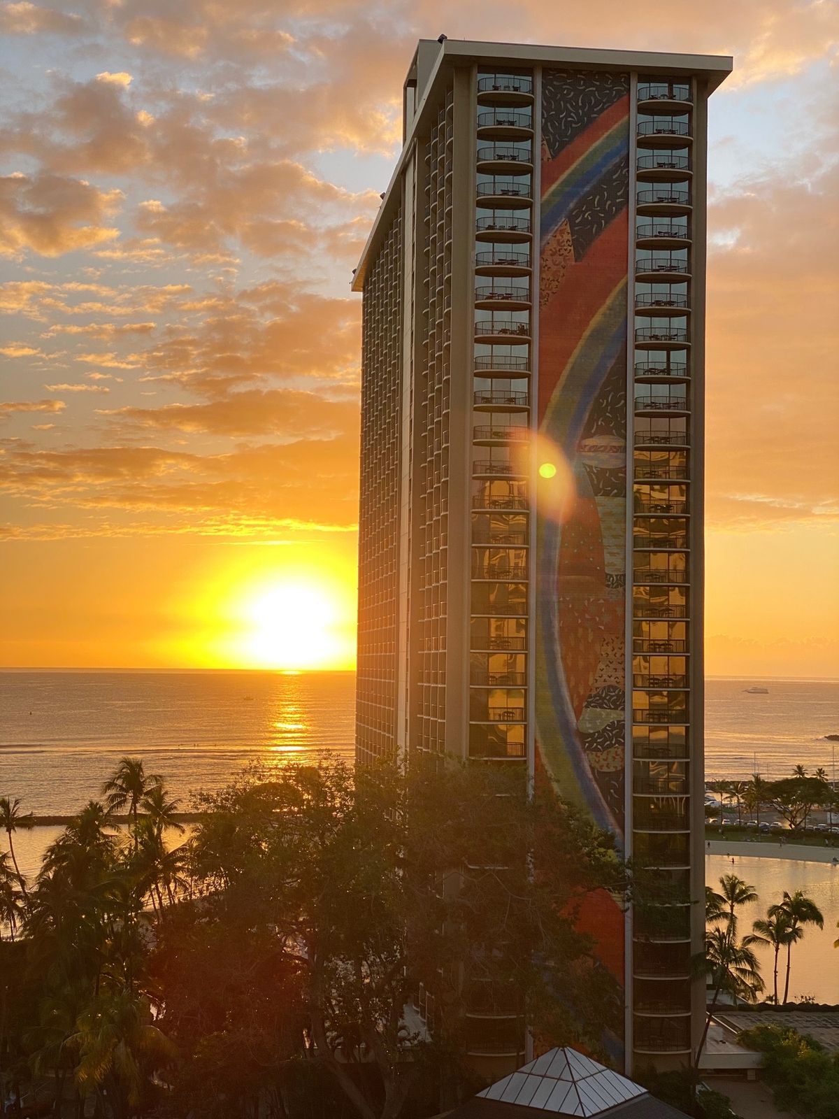 14回目のハワイではじめてのヒルトンハワイアンビレッジ。本当はディズニーに...