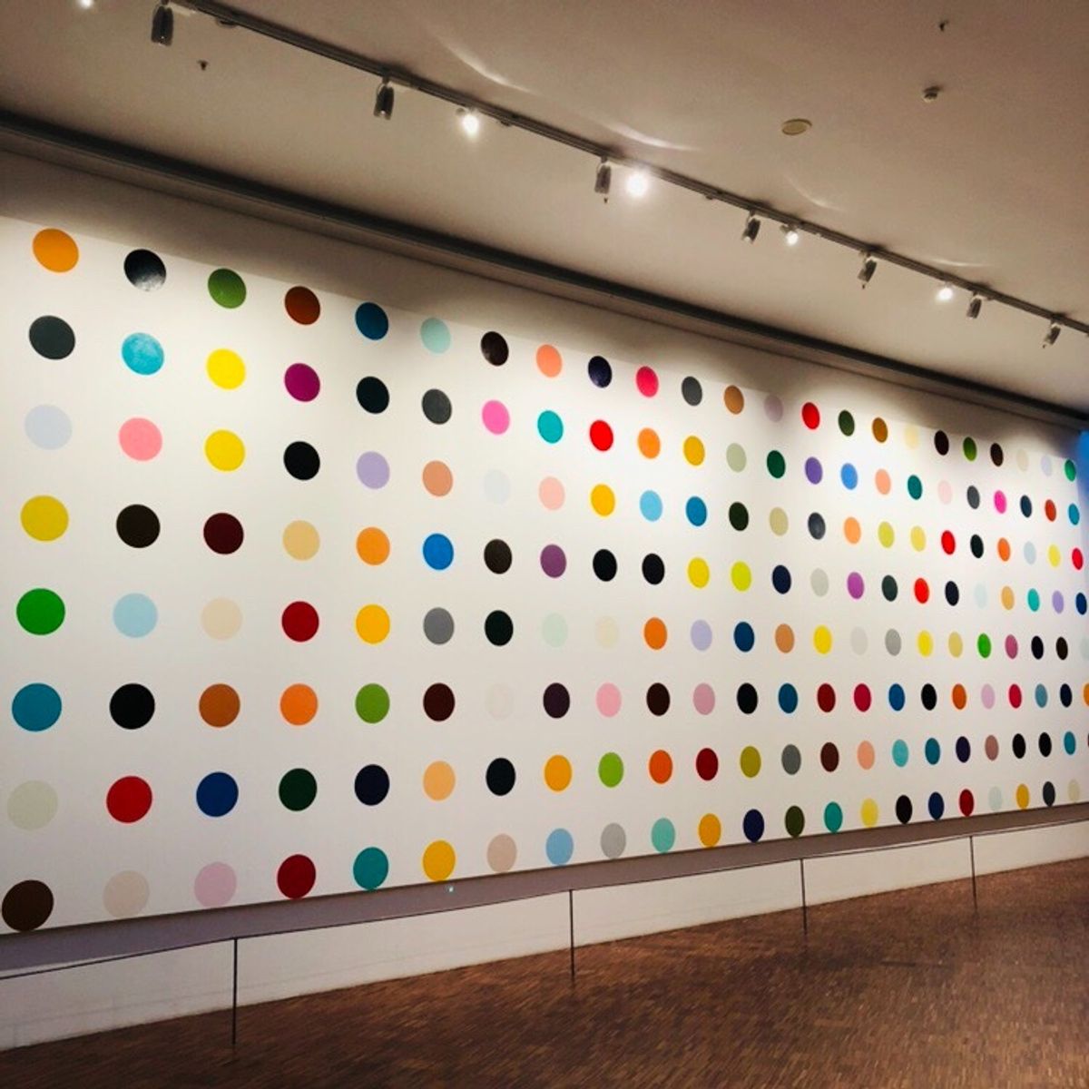 Damien Hirst’s works at ARKEN museum,...