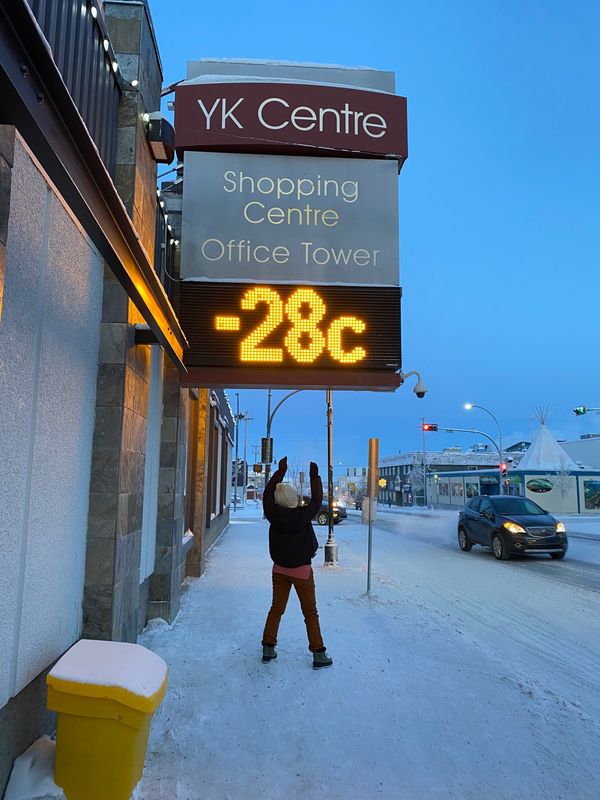 カナダ・バンクーバー、イエローナイフ「イエローナイフ」の写真