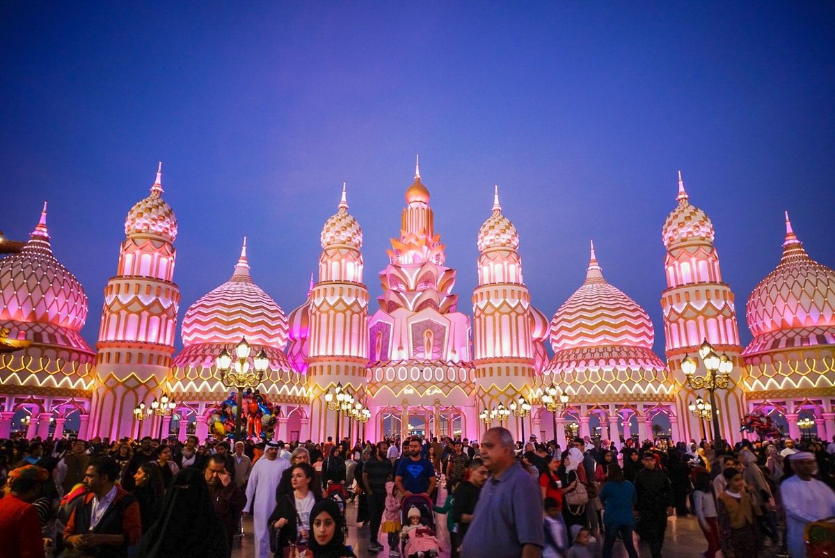 冬季限定のドバイグローバルビレッジ✨