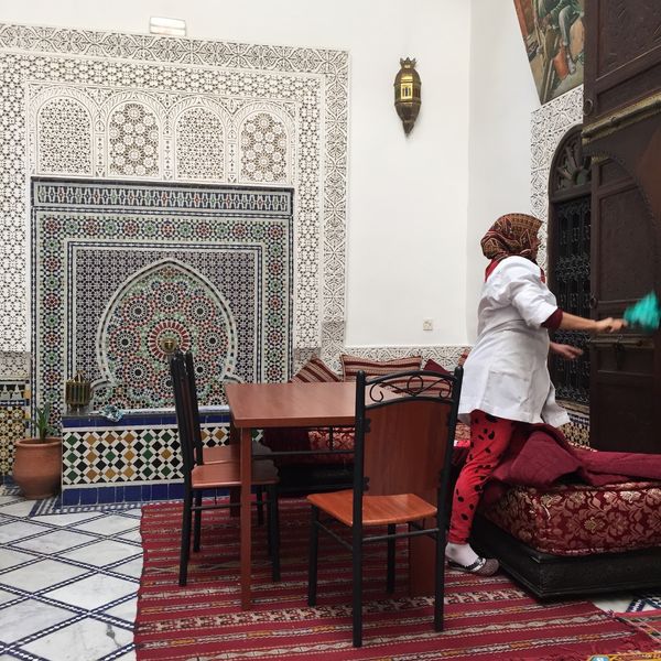 モロッコ・マラケシュ、フェズ、シェフシャウエン、サハラ砂漠「モロッコ」の写真