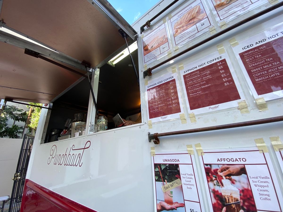 『Punchbowl Coffee』

トランプホテル隣の駐車場で見つけた...