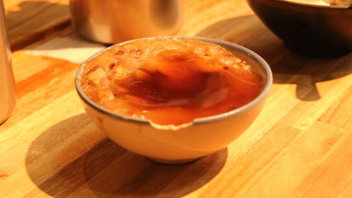 台南では食べてばっかり。。台南の茶の魔手というお店で、人生で初めてタピオカ...