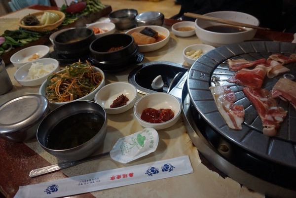 大韓民国 (韓国)・明洞「韓国旅行」の写真：💁‍♀️ムハンサムチプ
確か新沙駅の近く...