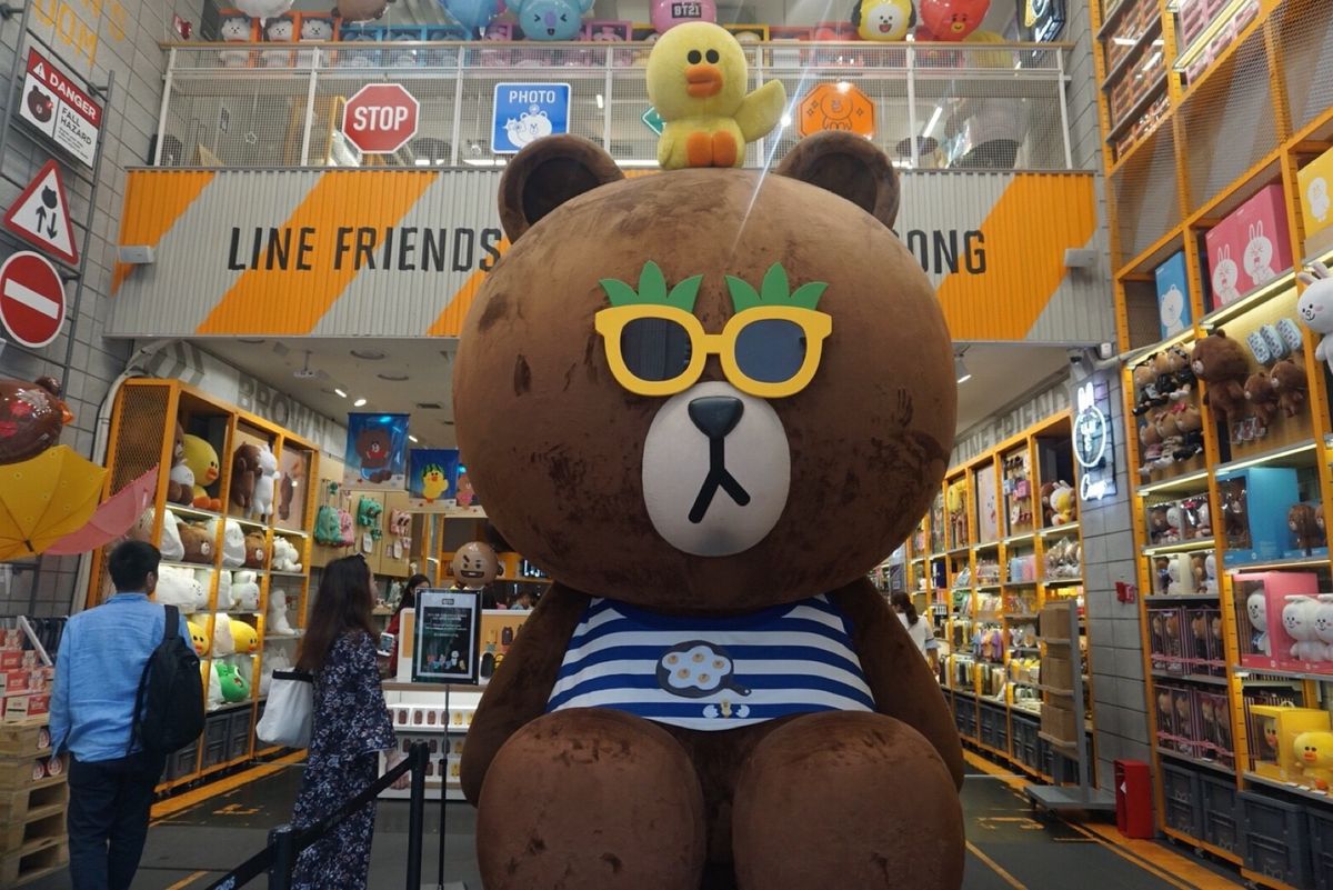 💁‍♀️明洞のLINEフレンズストア