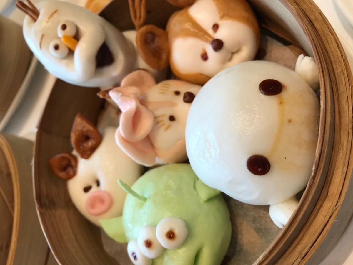 💁‍♀️クリスタル・ロータスのディズニー飲茶
ちょっと不気味な顔が可愛い！...