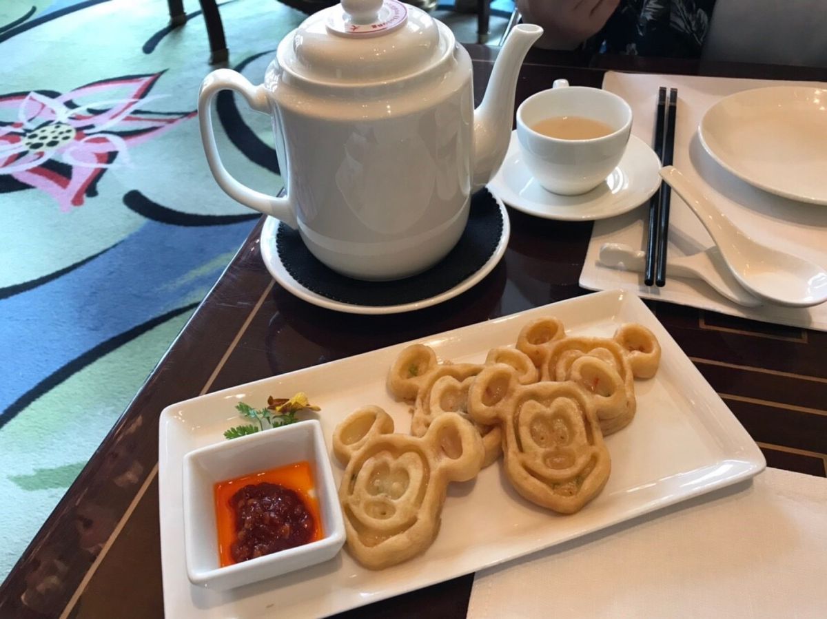 💁‍♀️クリスタル・ロータスのディズニー飲茶
ちょっと不気味な顔が可愛い！...